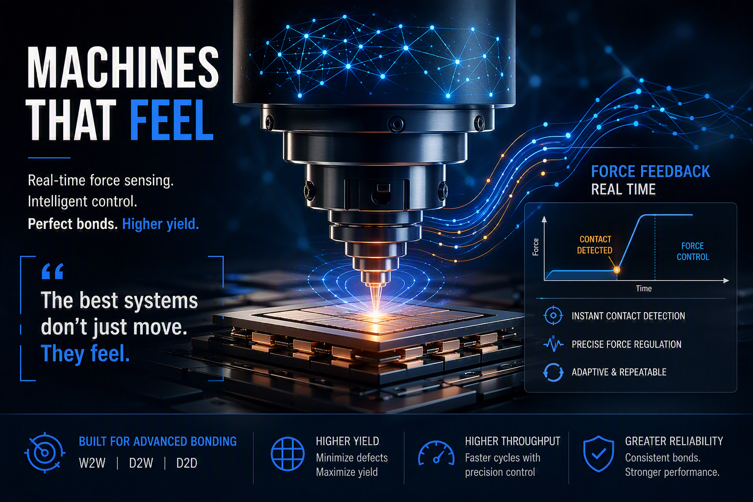 Maximizing Yield and Throughput in Hybrid & TCB Bonding with Precision Force Control