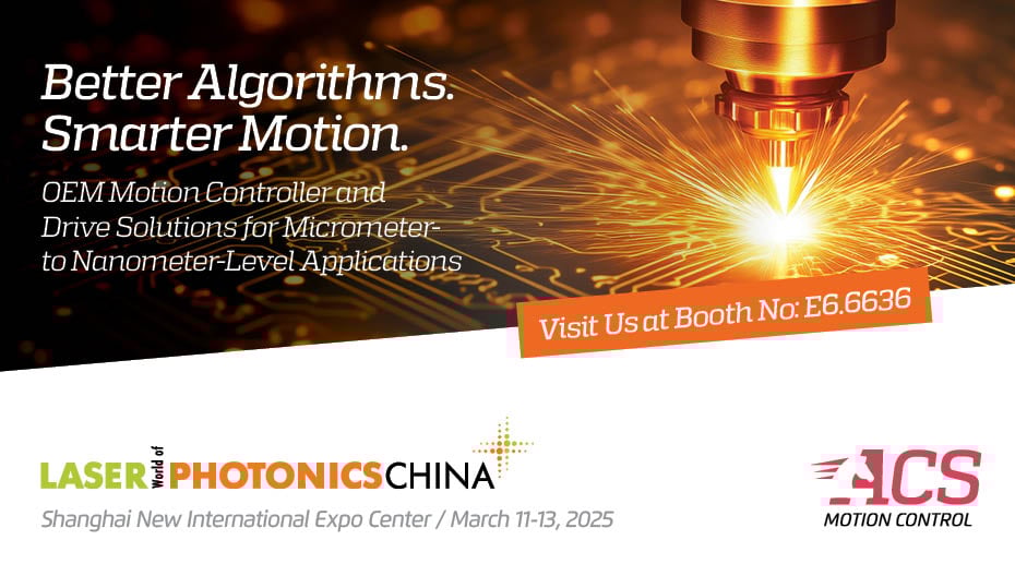 ACS China Team to Exhibit at Laser World of Photonics Shanghai!